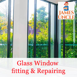 Glass Window fitting & Repairing Mr. Raghunath Pal in Katwa